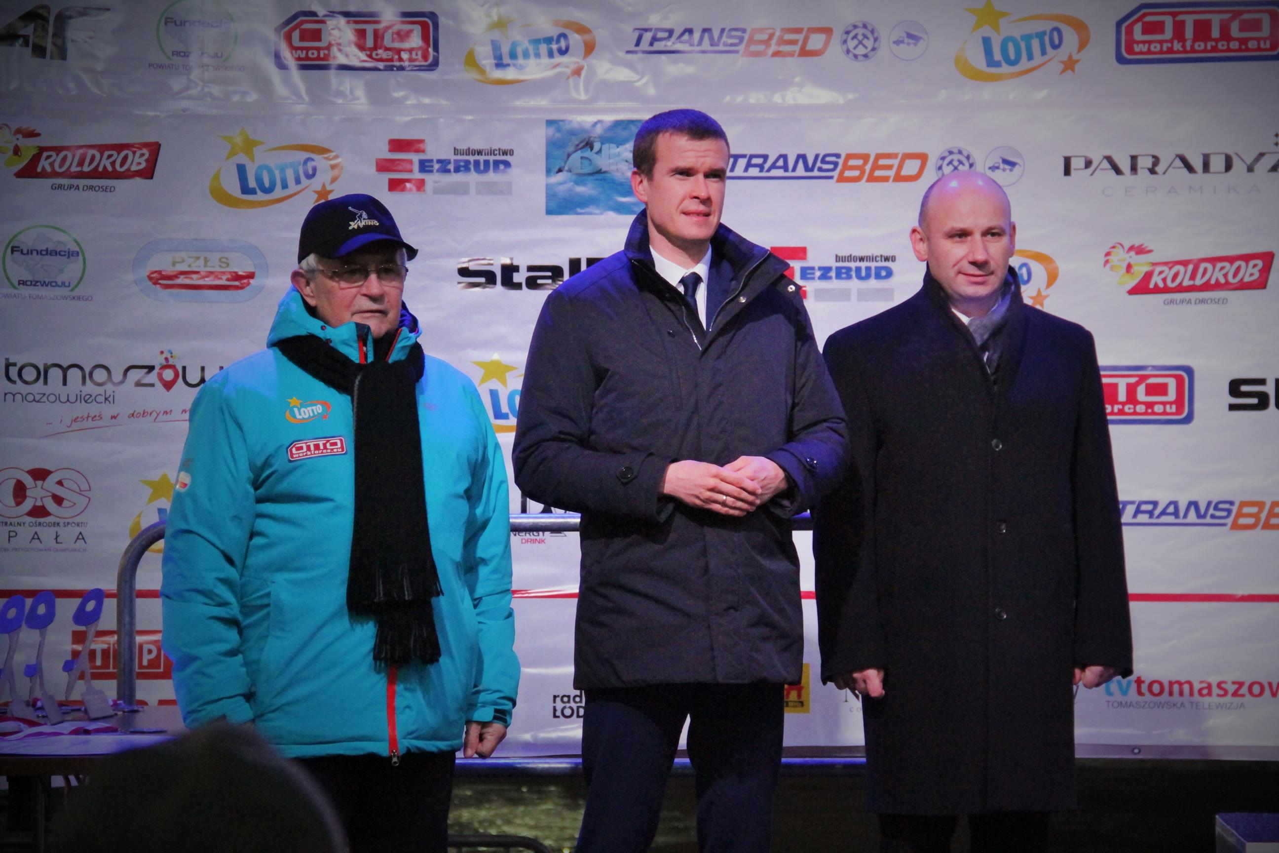 Na zdjęciu: Marcin Witko, Witold Bańka oraz Kaziemierz Kowalczyk