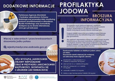 Informacja o profilaktyce jodowej
