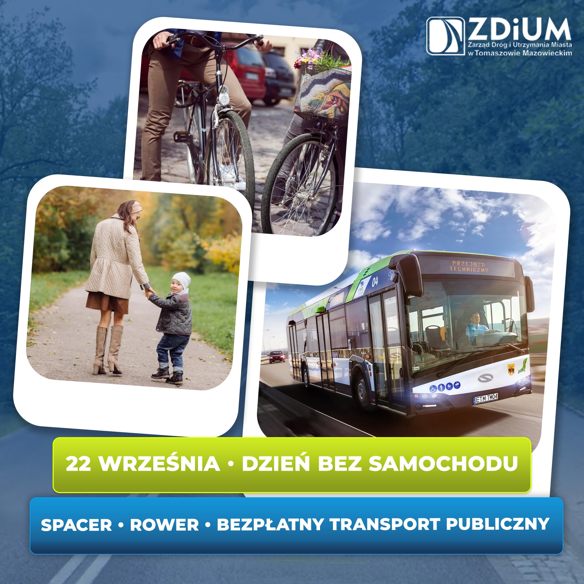 aktualność: Europejski Dzień Bez Samochodu – 22 września bezpłatne przejazdy MZK