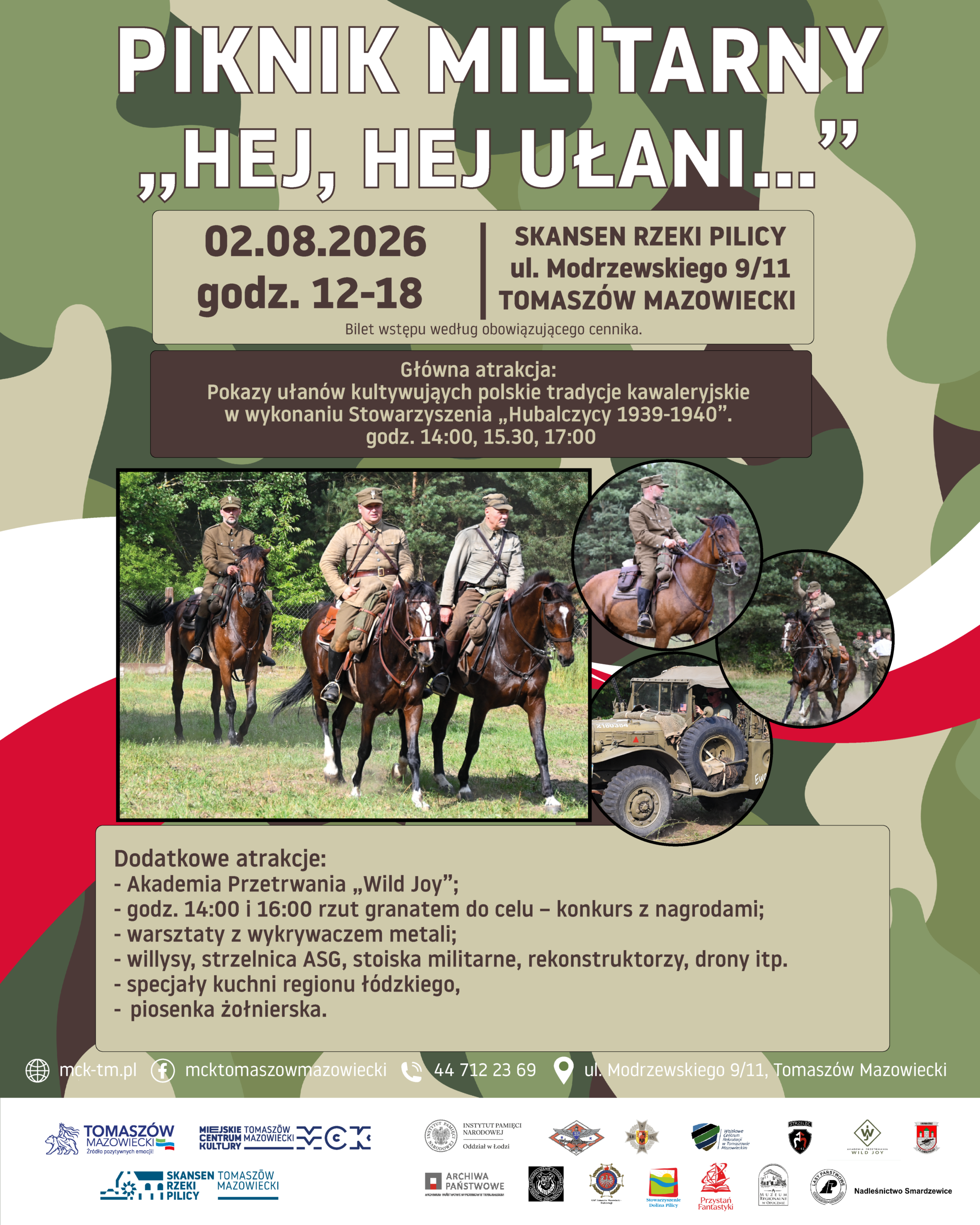 wydarzenie: Piknik Militarny „Hej, hej ułani…”