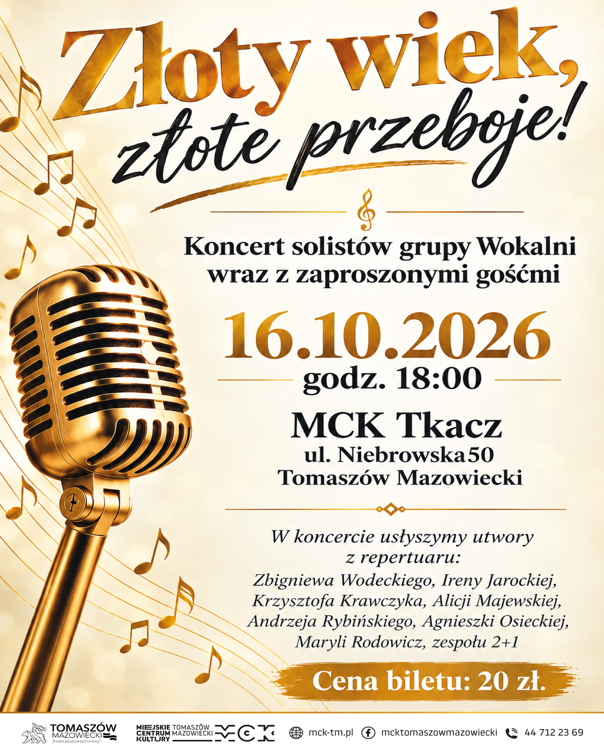 wydarzenie: Złoty wiek, złote przeboje!