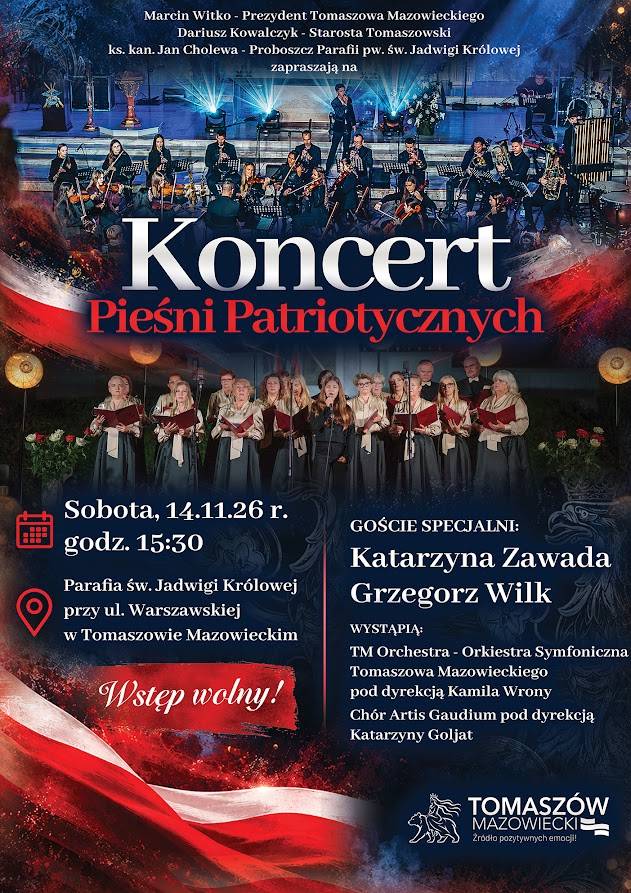 wydarzenie: Koncert Pieśni Patriotycznych