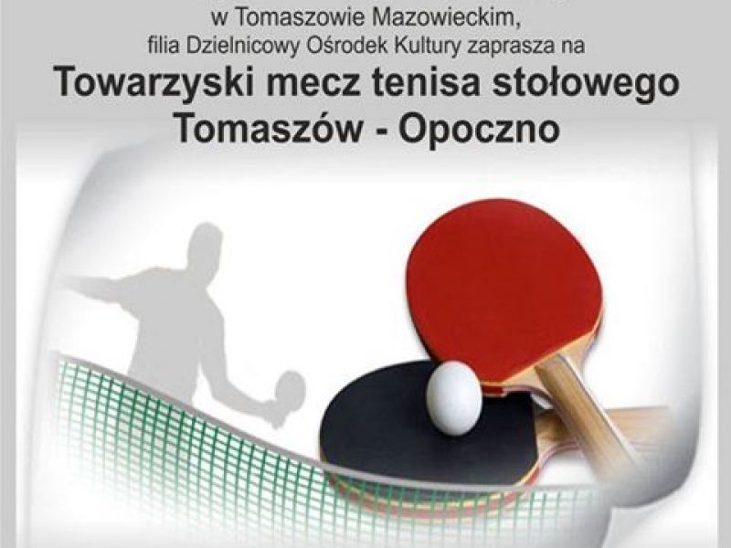 Towarzysko w tenisa stołowego