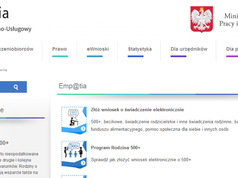 Wnioski o świadczenia wychowawcze można składać przez Internet 