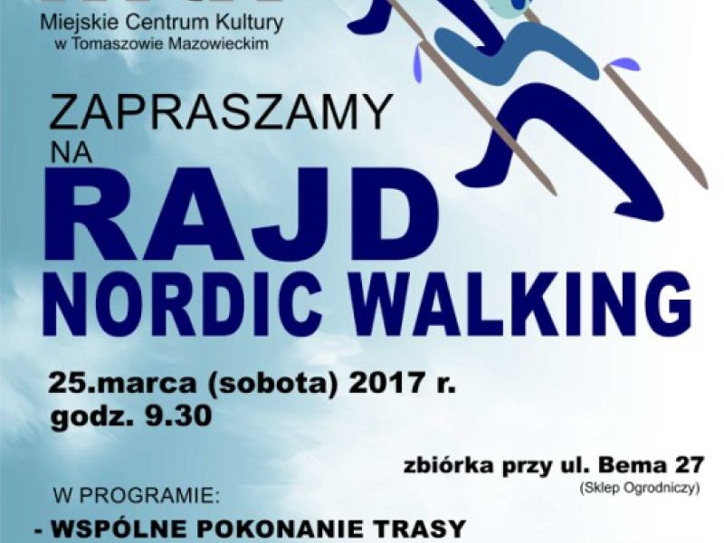 Rajd Nordic Walking ścieżkami lasów tomaszowskich