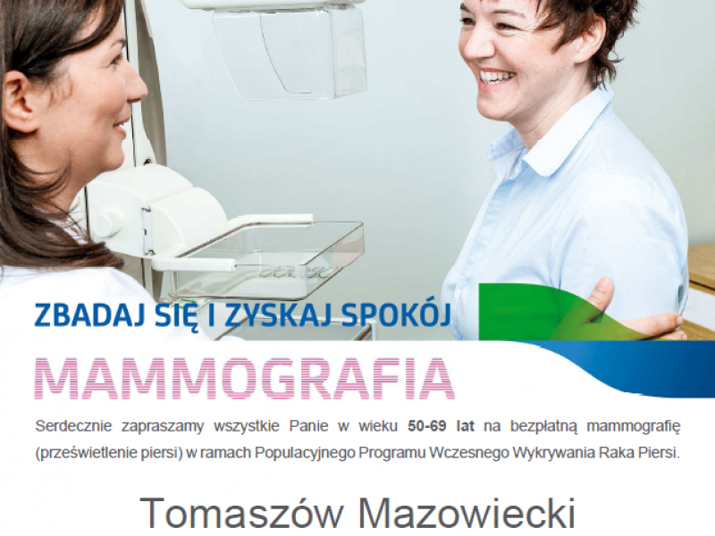 Postanowienie noworoczne? Zrobić mammografię!