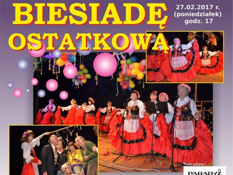 Biesiada Ostatkowa w filii “Tkacz”