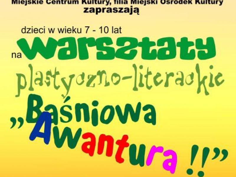 Warsztaty plastyczne dla dzieci