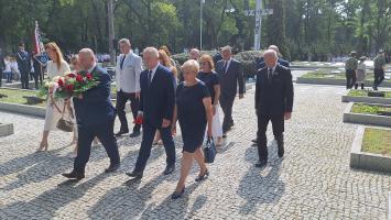 Uczciliśmy 85. rocznicę wybuchu II wojny światowej i 85. rocznicę walk w obronie Tomaszowa Mazowieckiego