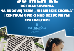 Mamy dofinansowanie na tomaszowskie termy i schronisko!