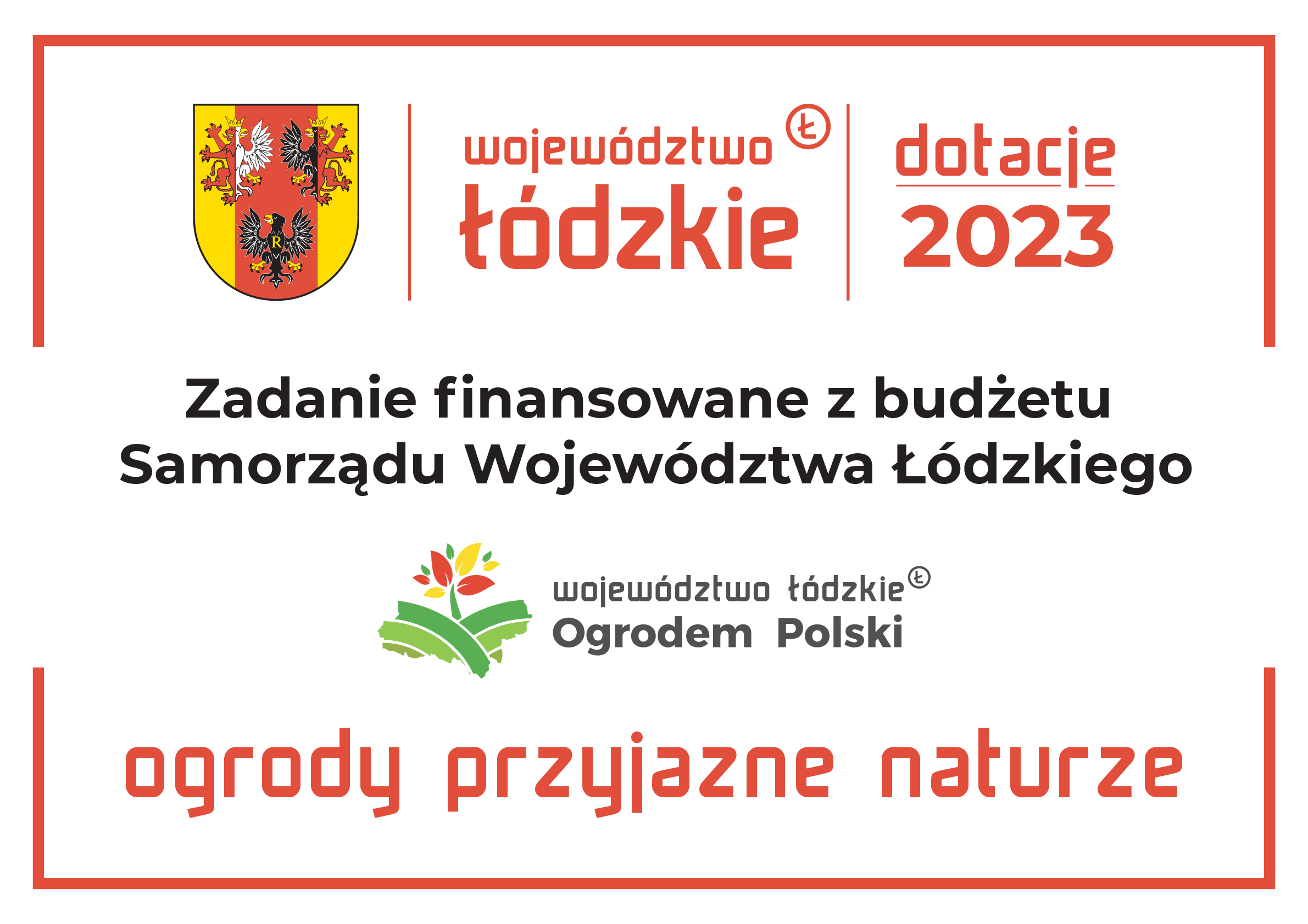Projekt jest finansowany 2023 z budżetu Samorządu Województwa Łódzkiego